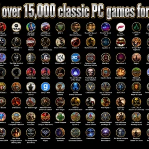 Install over 15,000 classic PC games